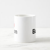 I Speck der Liebe-(Herz) Kaffeetasse (Mittel)