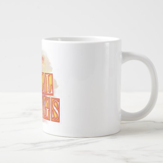 I Spill Things Jumbo-Tasse (Rechts)