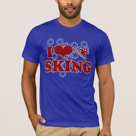 I SPITZE DER LIEBE-SKING T-Shirt (Vorderseite)