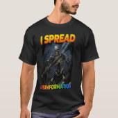 I Spread Fehlinformationen Rand Skelett 1 T-Shirt (Vorderseite)