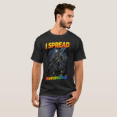 I Spread Fehlinformationen Rand Skelett 1 T-Shirt (Vorne ganz)