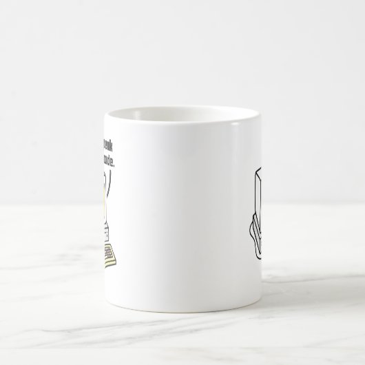 I Sprichcode Kaffeetasse (Mittel)