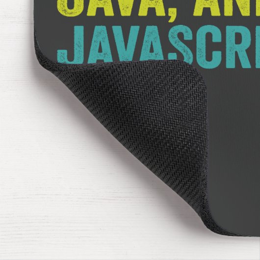 i spricht fließend Computersprache Funny Coding Mousepad (Ecke)