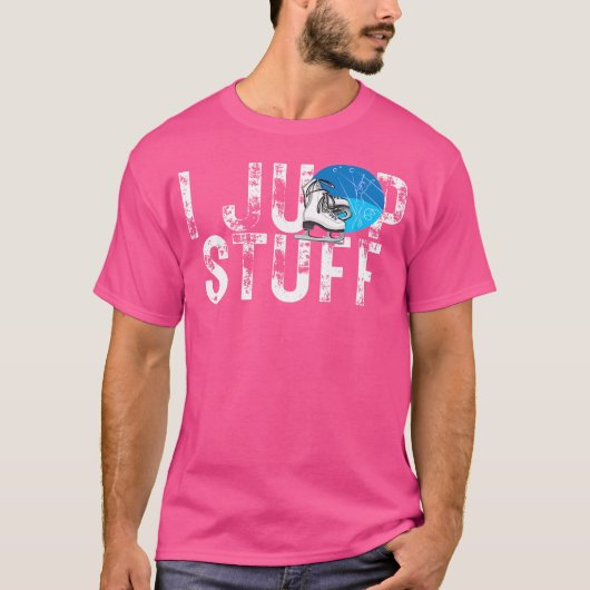 I Sprung Stuck Abbildung Skaten für Männer oder Fr T-Shirt (Vorderseite)