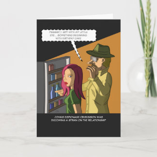 I Spy Birthday Cake Card Karte