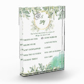 I Spy Brautparty Game Fotoblock (Links)