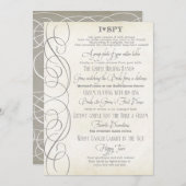 I Spy Heart Typographic Foto Empfang Game Cards Einladung (Vorne/Hinten)