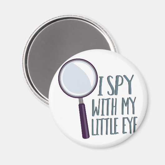 I Spy Magnet (Vorderseite/Rückseite)