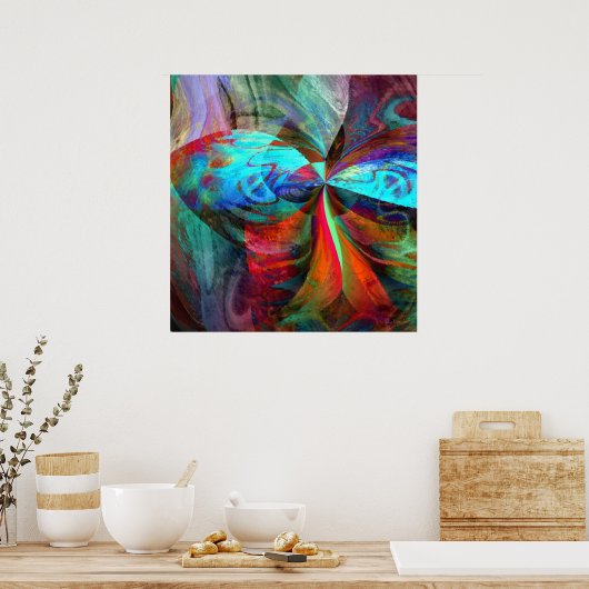 I Spy Poster (Küche)