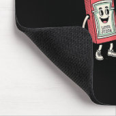 I Squirt On Juicy Wieners Hot Dog Funny Joke Retro Mousepad (Ecke)