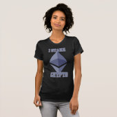 I Stake Crypto Ethereum Passive Power Ledger Codie T-Shirt (Vorne ganz)