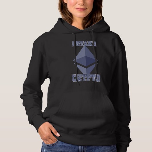 I Stake Crypto Ethereum Validator Legacy Hustle Hoodie (Vorderseite)