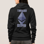 I Stake Crypto Ethereum Validator Legacy Hustle Hoodie (Rückseite)