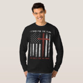 I Stand for the Flag and Kneel for the Cross T-Shirt (Vorne ganz)