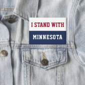 I Stand With Minnesota  Button (Insitu)