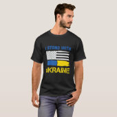 I Stand With Ukraine T-Shirt (Vorne ganz)