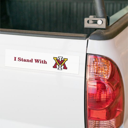 I Stand With VMI  Autoaufkleber (Auf Lkw)