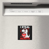 I Steal 67 Hearts Funny 67 Valentine Dinosaur Men Magnet (In Situ (Geschirrspüler))