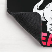 I Steal 67 Hearts Funny 67 Valentine Dinosaur Men  Mousepad (Ecke)