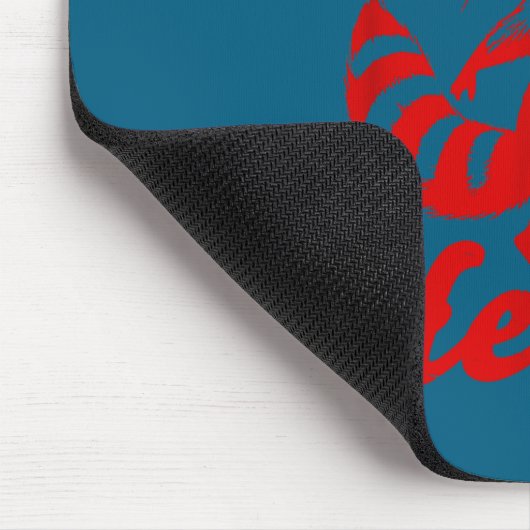I Steal 67 Hearts Funny 67 Valentine Raccoon Men B Mousepad (Ecke)