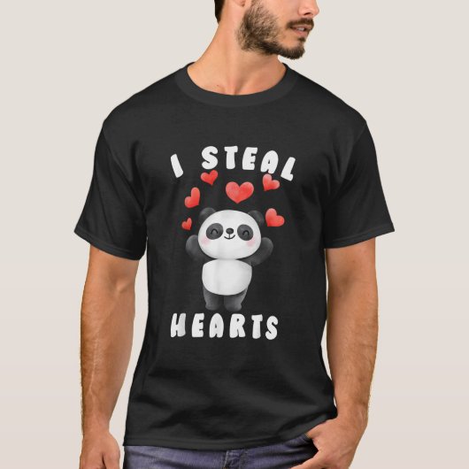 I Steal He Panda Day Toddler T-Shirt (Vorderseite)