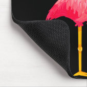 I Steal Hearts Funny Flamingo Lover Valentine's Da Mousepad (Ecke)