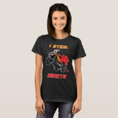 I Steal Hearts Monster Truck  Valentines Day T-Shirt (Vorne ganz)