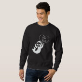 I Steal Hearts Sloth Valentines Day 2 Sweatshirt (Vorne ganz)