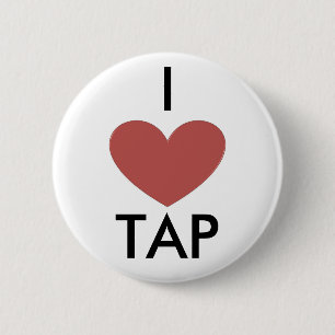 I stechen Herz an Button