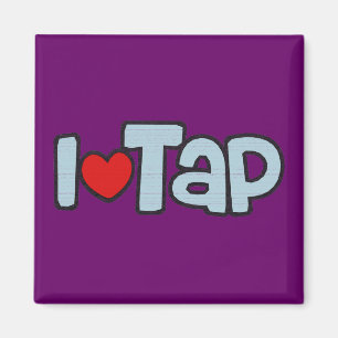 I stechen Liebe an Magnet