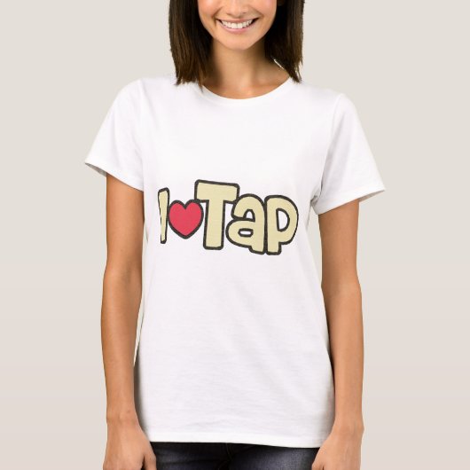 I stechen Liebe an T-Shirt (Vorderseite)