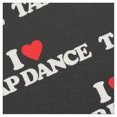 I STECHEN LIEBE TANZ AN STOFF (Nahaufnahme)