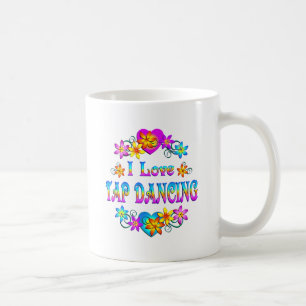 I stechen Liebe Tanzen an Kaffeetasse