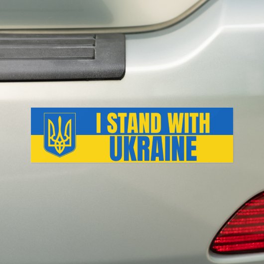 i steht mit ukraine autoaufkleber (Auf Auto)