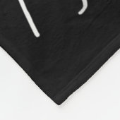 I Still Believe Santa Claus Alien Spaceship Funny Fleecedecke (Ecke)