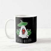 I Still Believe Santa Claus Alien Spaceship Funny  Kaffeetasse (Links)