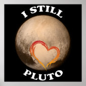 "I Still Liebe Pluto" Poster (Vorne)