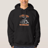 I Still Run Better Than Wheelchair Disability Han Hoodie (Vorderseite)
