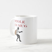 I STOLA DIESES KAFFEETASSE (Vorderseite Links)