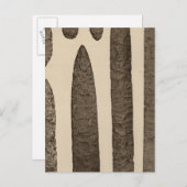 I Stone implementiert, Kalifornien Postkarte (Vorne/Hinten)