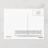 I Street Bridge Postkarte (Rückseite)