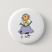 I Strick Button (Vorderseite)
