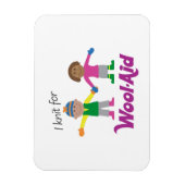 I Strick für Wool-Aid-Magnet Magnet (Vertikal)