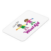 I Strick für Wool-Aid-Magnet Magnet (Linke Seite)