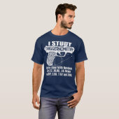 I Studie Triggerometrie gut mit Zahlen Gun T-Shirt (Vorne ganz)