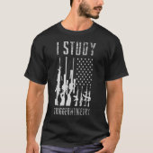 I Studie Triggerometrie Shirt Gun American Flag Gi (Vorderseite)