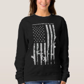 I Study Triggernometry Funny Gun Pro Waffen Flag O Sweatshirt (Vorderseite)