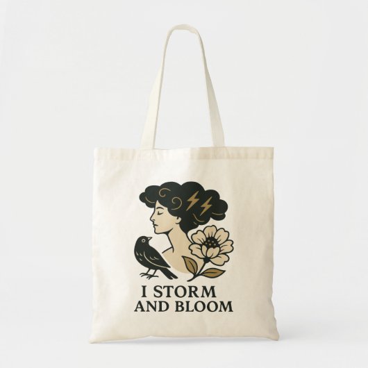 I Sturm und Bloom Tote Tasche (Vorne)