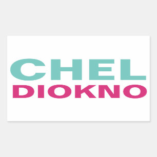 I Support Atty. Chel Diokno CUSTOMIZABLE Rechteckiger Aufkleber