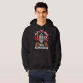 I support First Responder EUS Police Fire First R Hoodie (Vorne ganz)